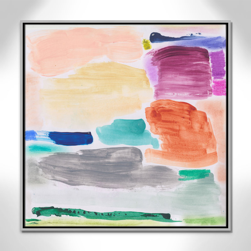 «Vivid Dissection - Square Version Print» par Bea Dina, H 31,5 po x l 31,5 po, Argent