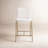 Mulbury Tahlya White Counter Stool
