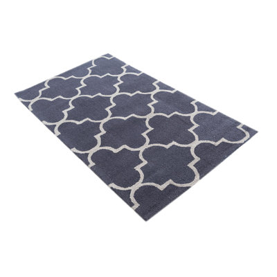 Tapis bleu marine Iverson