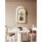 Cream Metal Arch Led Wall Decor-1826095050