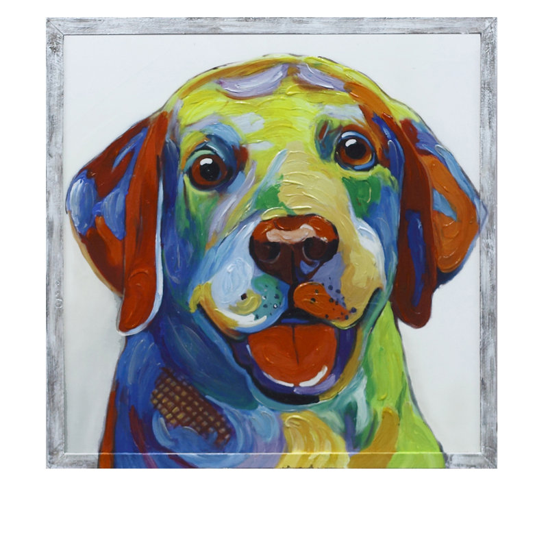 " Smiling Benji " Painting Print