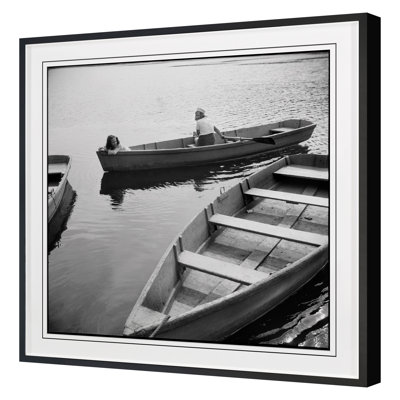 Girls in a Boat Framed Photographic Print