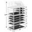 Sorbus Cosmetic Makeup And Jewellery Storage Case Display