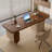 Brownness+Beige Rectangular Manufactured Wood 3 drawers desk-1623932545-1623932546