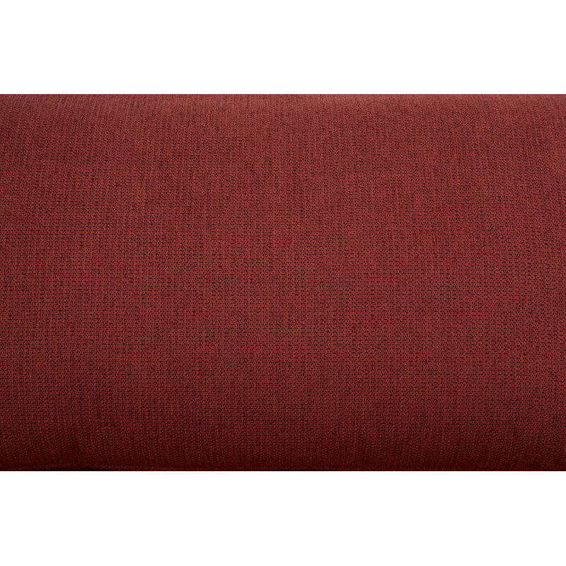 40” Wide Easy Foldable Sleeper Sofa Bed With Pine Wood Frame - 3-position Adjustable, Red