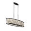 Luminaire suspendu linéaire 6 lumières Scribble