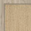 Tapis de couleur unie en fibre de mer Roloff-33089940