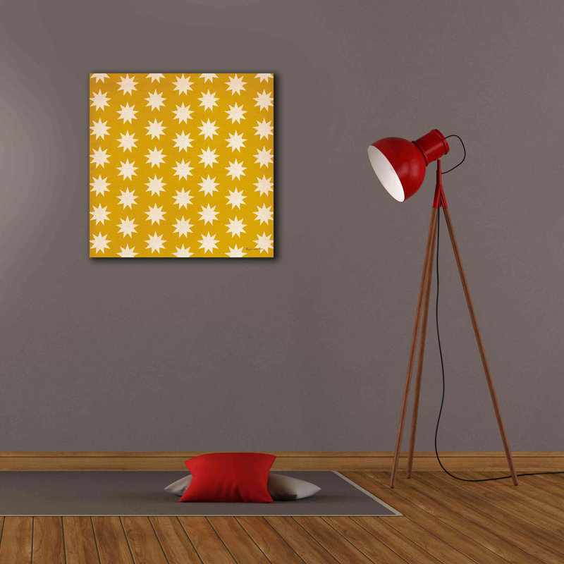 'Nutcracker Pattern Bright IV' by Ryan Fowler, Giclee Canvas Wall Art, 26" H x 26" W x 1.5" D