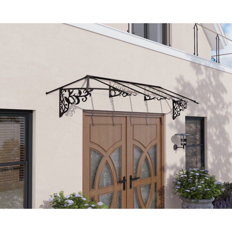 0.88m W x 3.7m D Door Canopy