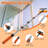 4FT Window Squeegee with Extension Pole, 2-in-1 Squeegee for Window Cleaning
