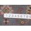 Tapis décoratif indien fait à la main Oushak 3 x 5
