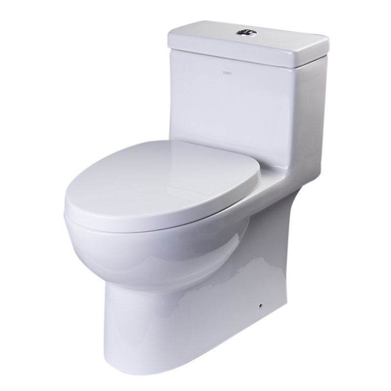 EAGO GPF Elongated Floor Mounted Kit (Seat Included)