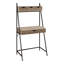 Bureau d'ordinateur, bureau personnel, ordinateur portable, incliné, tiroirs de rangement, travail, métal noir, contemporain, moderne-1235464593