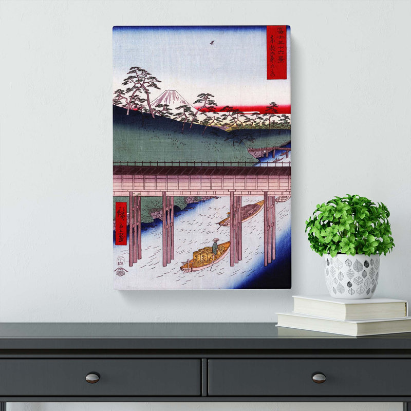 Ochanomizu by Utagawa Hiroshige - Wrapped Canvas, 91cm H x 60cm W x 3cm D