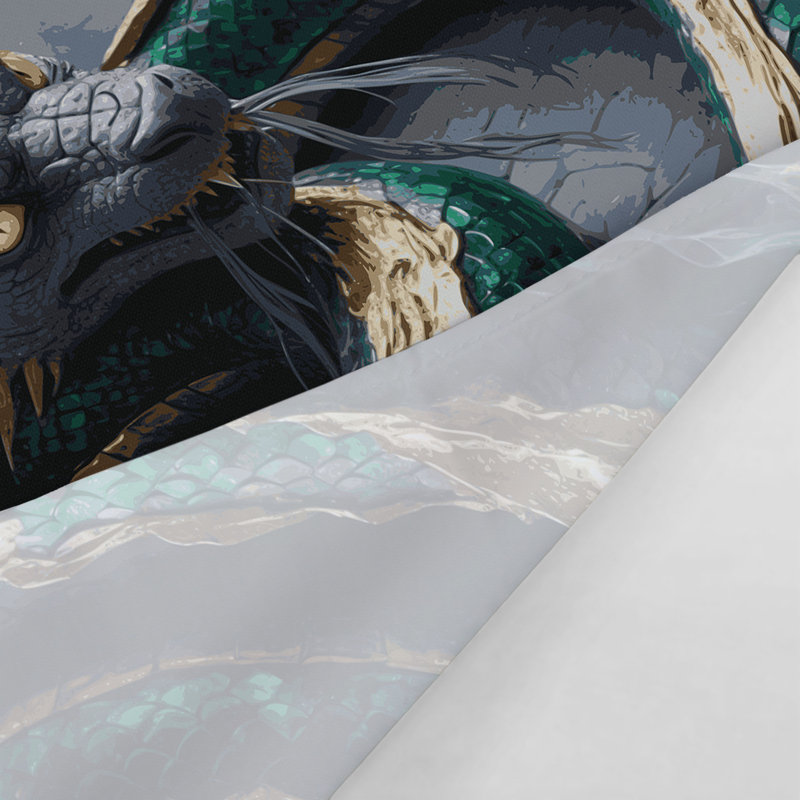 Tapisserie murale Sci Fi Basilisk, 51 po x 60 po