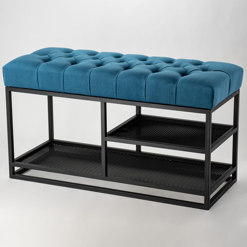 Avaeah Upholstered Storage Bench, 40cm H x 60 cm W x 40cm D