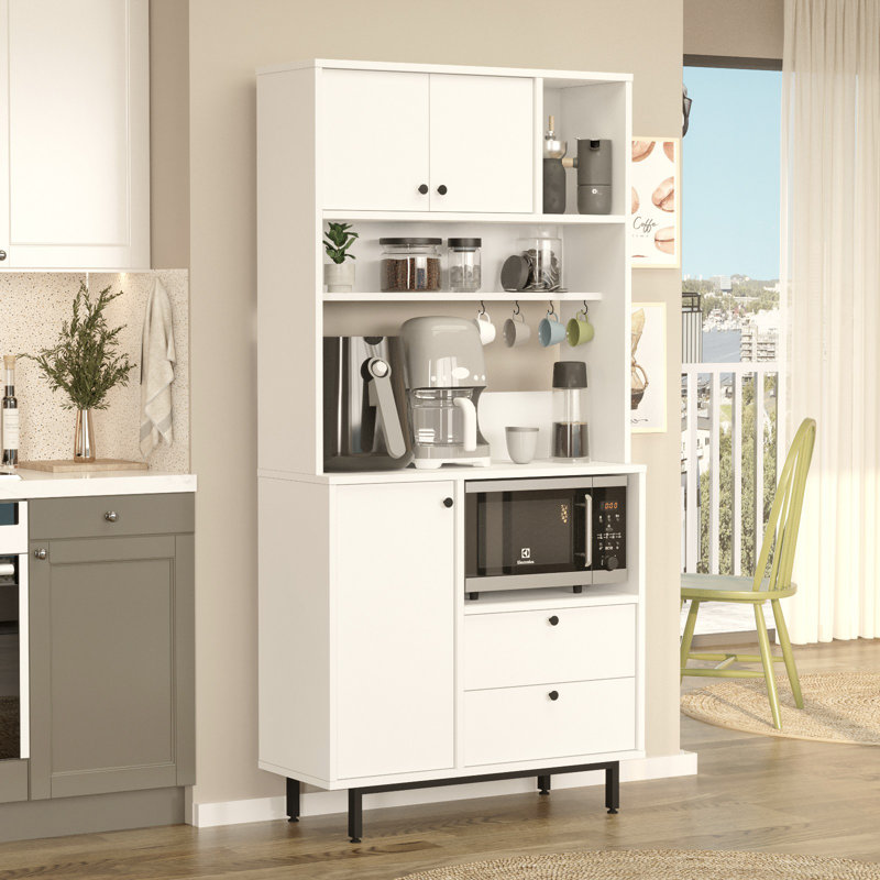 Armoire polyvalente Colesen, Blanc