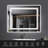 Frameless LED Bathroom Mirror,Smart Mirror-1527710124