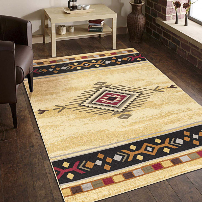 Traditional Southwest Area Rug, Rectangle 7'10" x 10'3"