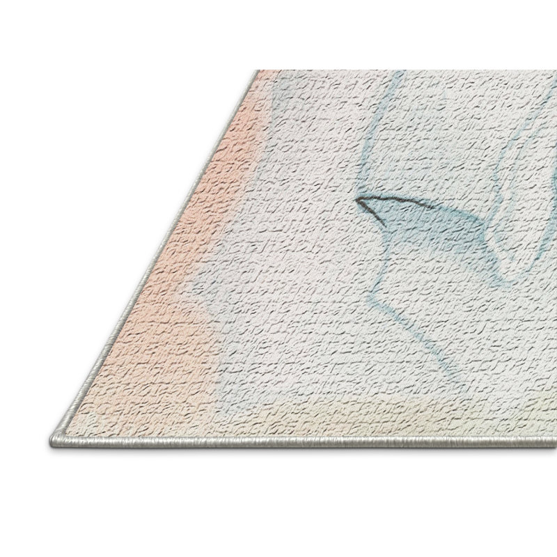 Tapis ivoire rose, Rectangle 3 pi x 5 pi