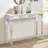 Silver Top Coffee Table With 4 Legs