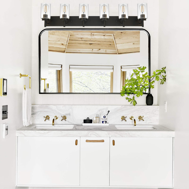 Krystian 6 - Light Dimmable Vanity Light, Black