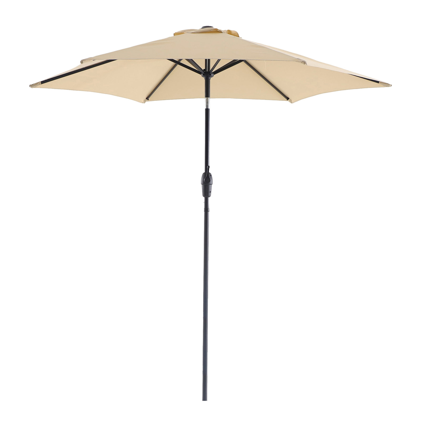 Jemma 9' Diameter Market Umbrella, Beige