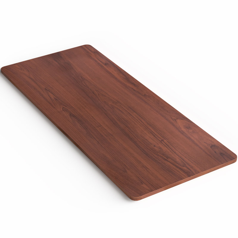 Universal Table Top for Sit to Stand Desk Frames, Black, 1" H x 70.9" W x 29.5" D, 3-Piece