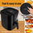 Emerald 5.2L Healthy Family Size Air Fryer with 7 Presets, 60-Min Timer & Dishwasher Safe Basket