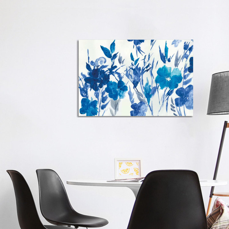 Blue Meadow 1 Piece Wrapped Canvas Painting, 101.6 cm H x 66.04 cm W x 1.91 cm D