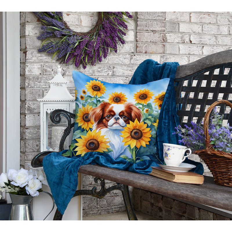 Other/No Pattern Indoor/Outdoor Throw Pillow, 18" H x 18" W