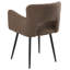 46cm H Boucle Upholstered Accent in Brown