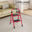 2 - Step Steel Folding Step Ladder-1126601087