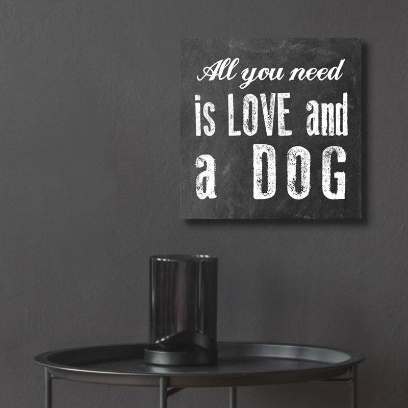  «All You Need» par Erin Clark, art mural en verre acrylique, 12 po x 12 po, H 12 po x l 12 po x P 0,13 po