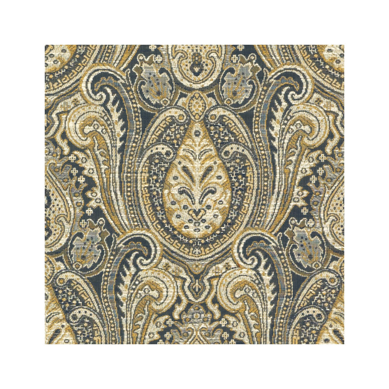 Guaranteed in Stock Rayon Fabric, Blue/White
