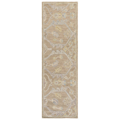 Blossom Hand Tufted Wool Moroccan Indoor Rug