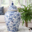 Pot à gingembre en porcelaine bleu-blanc Brady-124561645