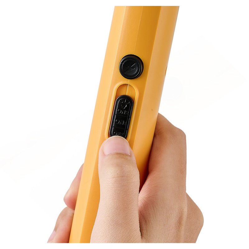 Tapette électrique avec 3 couches de filet et 500 mah jaune et noir