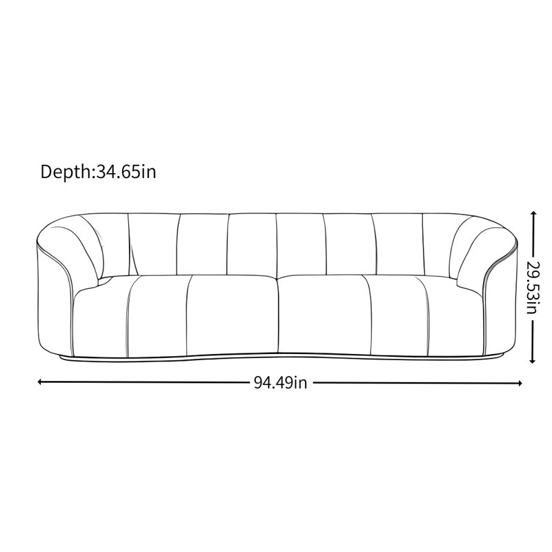 Modern Simple Design Sofa