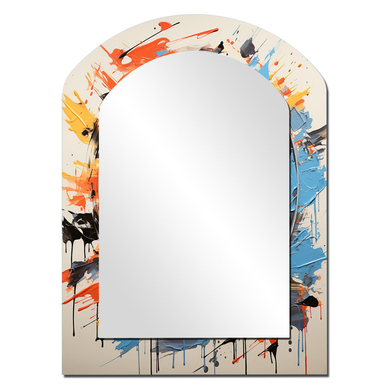 Loralee - Miroir en métal tendance, 34 po x 25 po