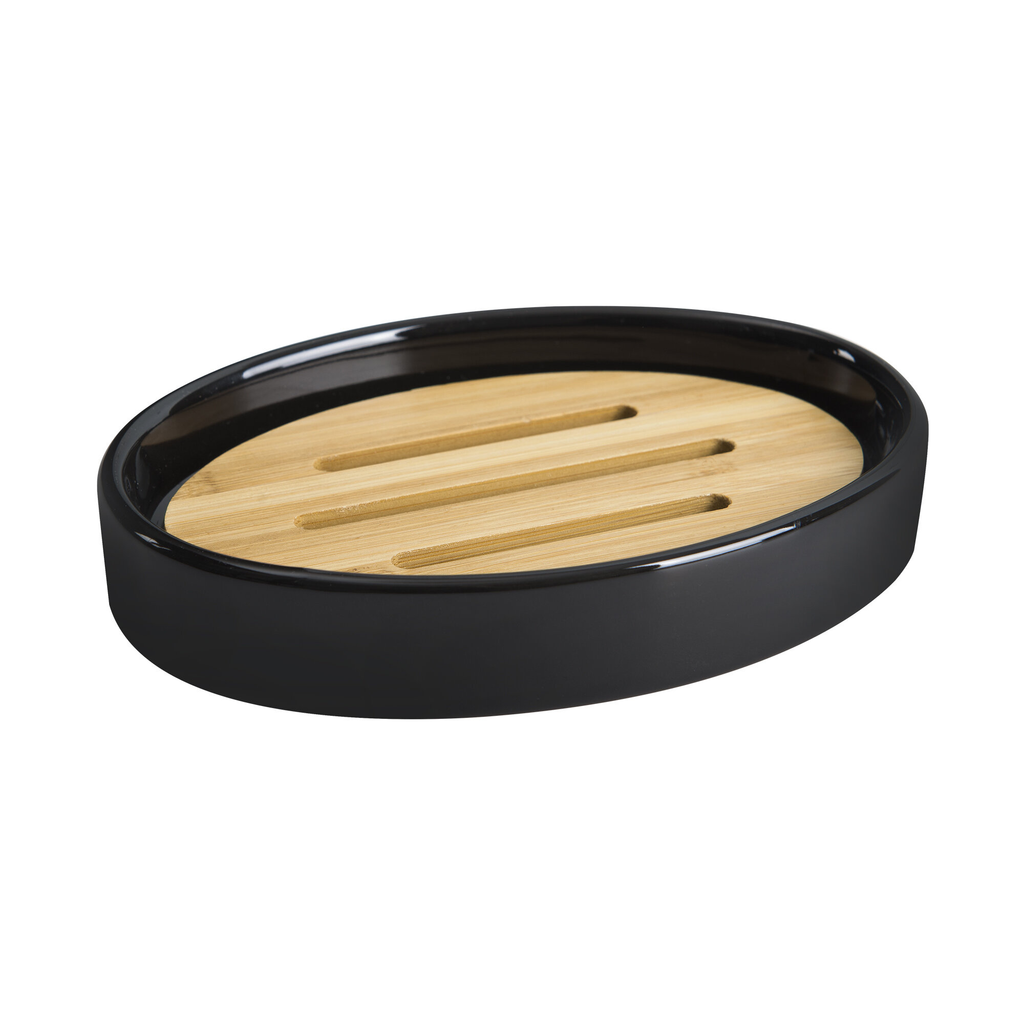 Umbra Junip Oval Soap Dish - Black