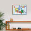 «Canada Map» par Erin Clark, art mural sur toile-718906530