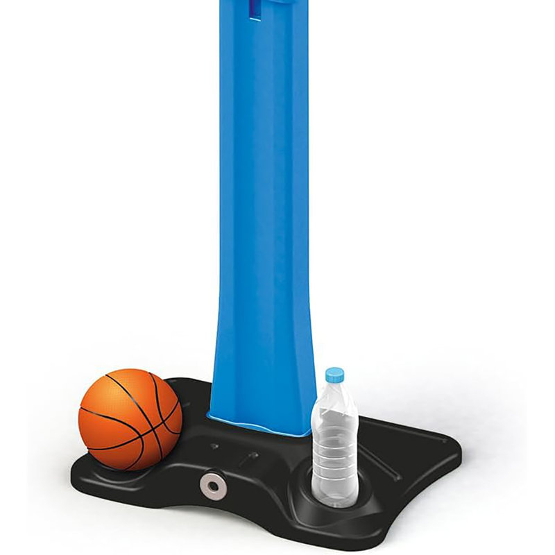 Dolu Adjustable Height Freestanding Plastic Junior Basketball Hoop