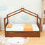 Lit simple en bois avec tiroirs-765448626