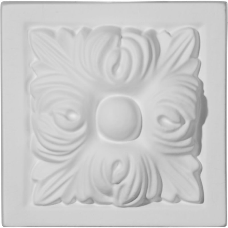 Helene 3 3/4"H x 3 3/4"W x 1 1/2"D Plinth Block