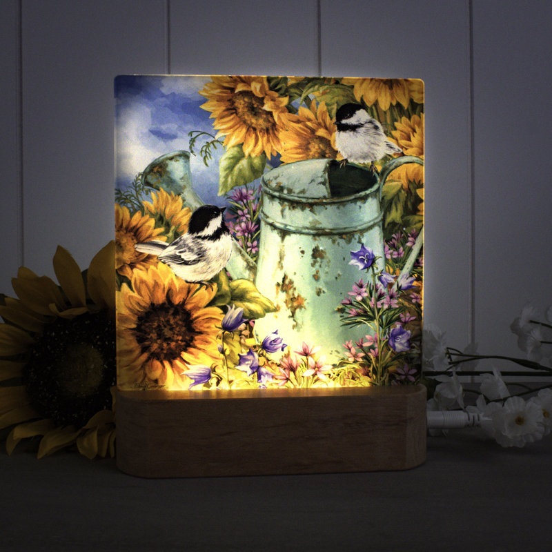Sunflower Garden Night Light