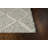 Dasantila Geometric Machine Made Power Loom Rectangle 5' x 7' Wool Area Rug in Gray