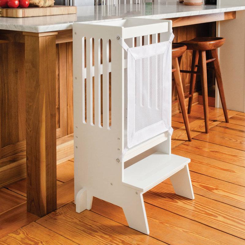 Aide de cuisine contemporaine Jr., Blanc