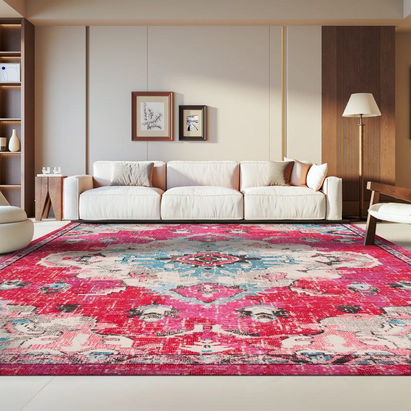Palco Performance Oriental Rug, Rectangle 8' x 10'