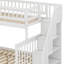 Lit superposé avec escalier de rangement-106670135